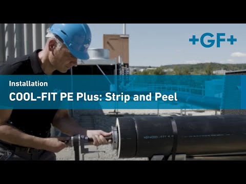 How to strip and peel COOL-FIT PE Plus d110 to d225