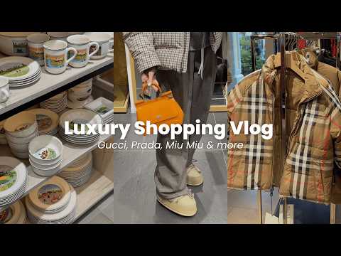Luxury Designer Outlet Shopping Vlog in Parndorf 🇦🇹 | Gucci, Prada, Miu Miu, Moncler & More (Part 2)