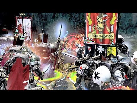 THE SACRED WAR | Grey Knights & Black Templars vs Chaos! - Destroyer mod | Dawn of War 2 Retribution