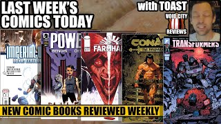 Last Week's Comics Today - Tuesday, September 16th, 2025 - Comic Reviews