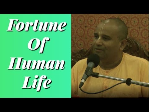 Keshav Chandra Prabhu Lecture on Fortune Of Human Life at ISKCON Chowpatty
