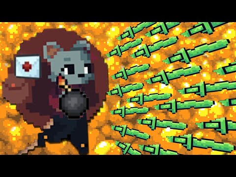 Nothing survives the Exploding Slime Swords!