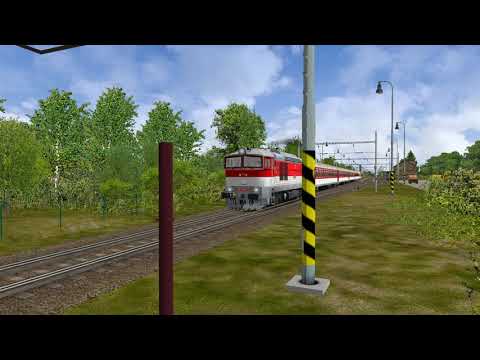 OpenRails Trať 321  Os 7311 Banská Bystrica - Zvolen  3.časť Hronsek - Zvolen os.st