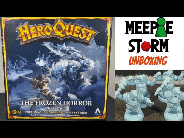 Vídeo relacionado con Hasbro HeroQuest: The Frozen Horror Quest Pack Expansion Board Game (English Language) (F5815)