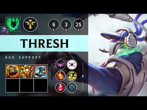 Thresh Support vs Karma - KR Master Patch 25.13