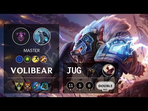 Volibear Jungle vs Lee Sin - EUW Master Patch 10.6