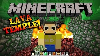 MINECRAFT LAVA TEMPLE!!!