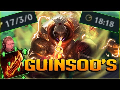 REWORKED GUINSOO'S IS TOO OP!! I CAN'T STOP LAUGHING AT THIS DAMAGE!! NEW JAX TOP GAMEPLAY - PBE