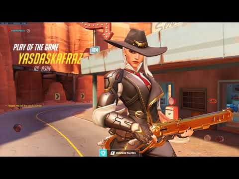 SUREFOUR GRANDMASTER ASHE MAIN - POTG! [ OVERWATCH SEASON 25 TOP 500 ]