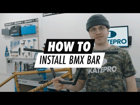 How to Install BMX Handlebars | SkatePro