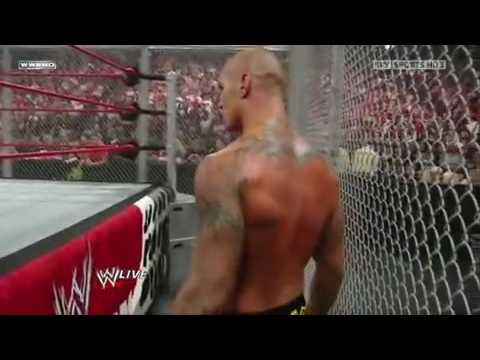 Randy Orton gets trapped in Hell in a Cell with John Cena