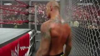 Randy Orton gets trapped in Hell in a Cell with John Cena