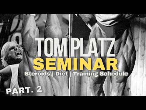 Seminar Tom Platz - Steroids | Diet | Training Schedule 💪 PART 2 . #mindset #motivation #tomplatz