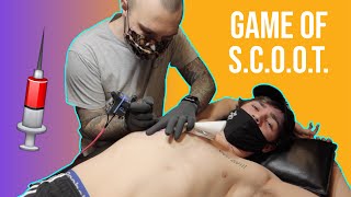 GAME OF SCOOT LOSER GETS TATTOO | GnarTV