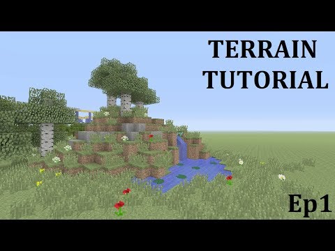 How to Build Terrain Features in Minecraft: Ep1