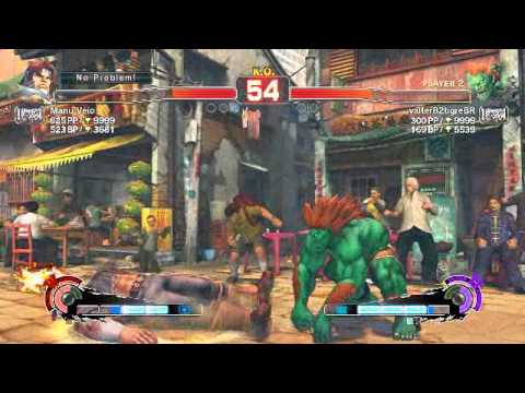 Ultra Street Fighter IV battle: T. Hawk vs Blanka