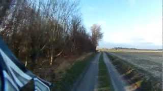 preview picture of video 'Coombe Bissett - Lower Pennings Track (Byway, S-N)'