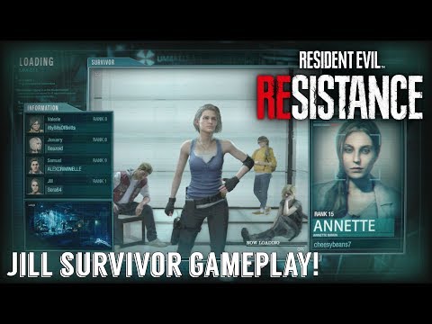 Resident Evil Resistance - Jill Valentine - Survivor Gameplay!