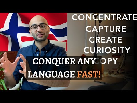 How I learned Norwegian in 4 months  | The 5C'S FRAMEWORK