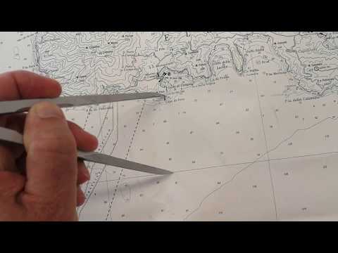 Patente Nautica, leggere le coordinate geografiche sulla Carta Nautica 5d