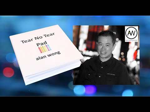 No Tear Paper Pads by Albion Magic, Paul Gordon