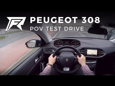 2018 Peugeot 308 1.6 BlueHDi 120 - POV Test Drive (no talking, pure driving)
