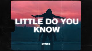 Alex &amp; Sierra - Little Do You Know (Lyrics)