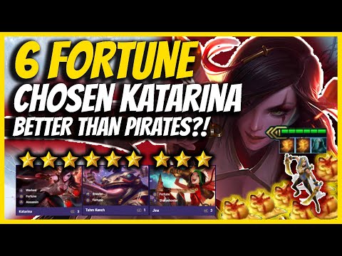 TFT SET 4: 6 FORTUNE 3 STAR CHOSEN KATARINA SPIN TO WIN | TFT FATES | TEAMFIGHT TACTICS