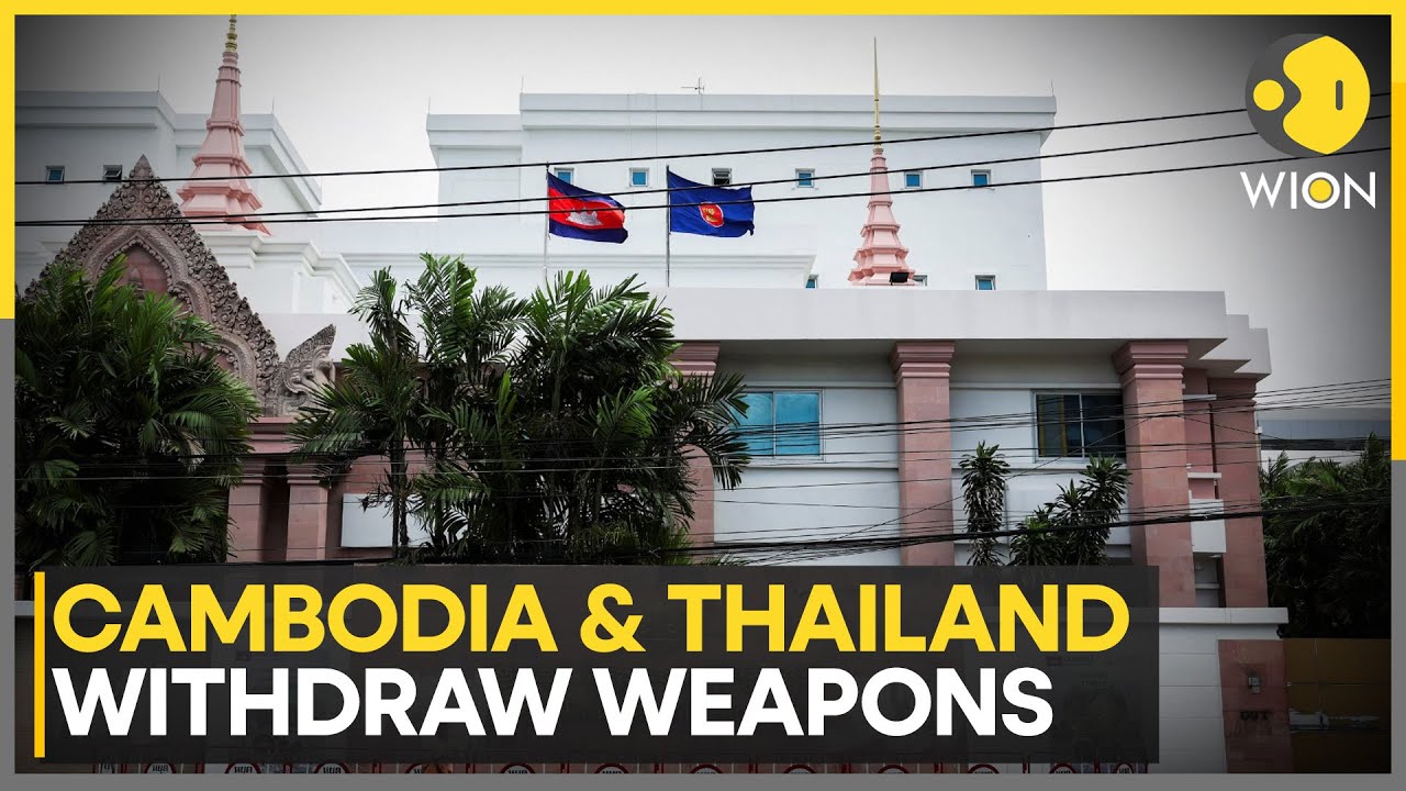 Thailand-Cambodia Clashes: Both Countries Agree on Weapons Withdrawal to Ease Tensions | WION