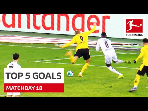 Top 5 Goals • Haaland, Silva & Co | Matchday 18 - 2020/21