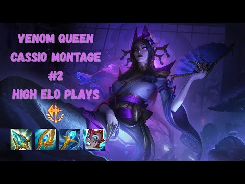 Cassiopeia Montage #2 - High Elo Plays - Venom Queen