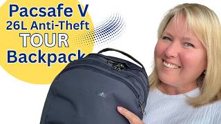 Pacsafe V 26L the Ultimate Anti-Theft Backpack for Travelers