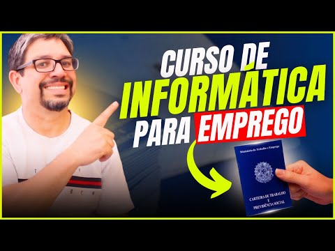  ESSE É O MELHOR CURSO DE INFORMÁTICA ONLINE PARA O MERCADO DE TRABALHO EM 2024 Expliquei tudo