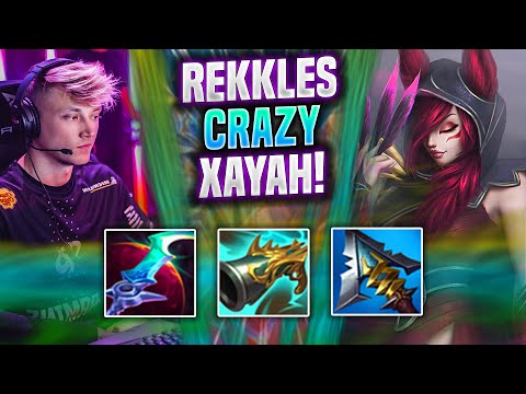 REKKLES CRAZY GAME WITH XAYAH! - KC Rekkles Plays Xayah ADC vs Lucian! | Season 2022
