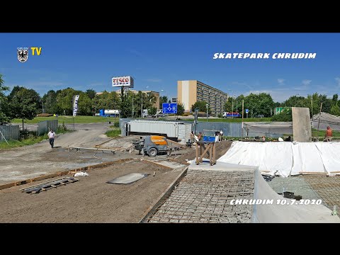Skatepark Chrudim 10.7.2020 - potkali jsme se se starostou města