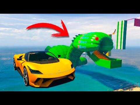 PARKOUR MEGA IMPOSIBLE CON UN MONSTRUO GIGANTE !! GTA V ONLINE