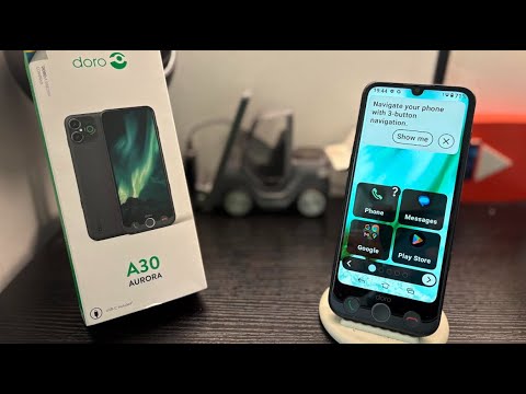Doro Aurora A30 first unboxing and first look #Doro #AuroraA30