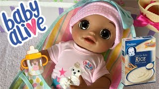 Baby Alive Real as can Be feeding and NIGHT ROUTINE baby Alive 2018