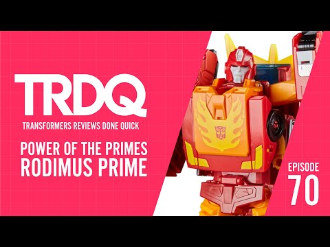 TRDQ: Power of the Primes - Rodimus Prime review