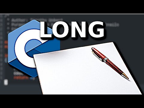 C Programming Tutorial Unsigned Long Int Data Type