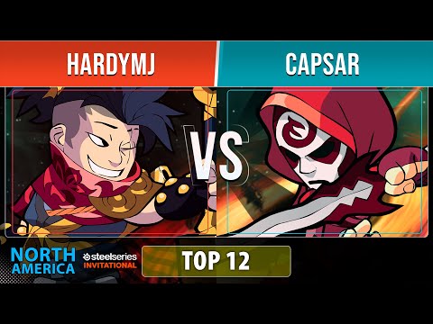hardymj VS Capsar - Top 12 - NA - Brawlhalla SteelSeries Invitational 2022