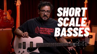 Video thumbnail for Should You Play a Short Scale Bass? | Gretsch Junior Jet G2220 vs. Ibanez MiKro by Alamo Music Center