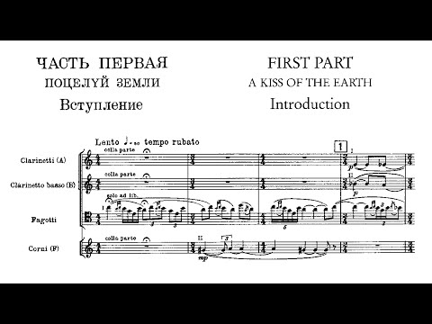 Igor Stravinsky - The Rite of Spring (1913) (old video)