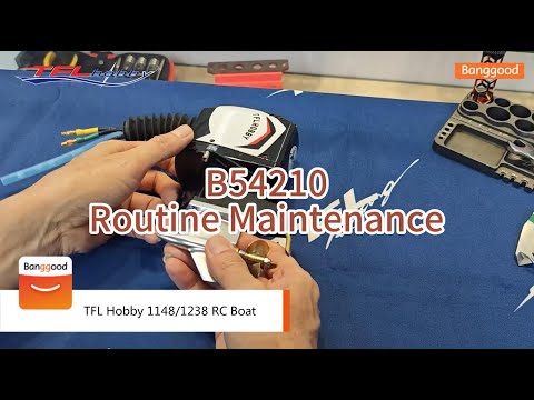 TFL Hobby 1148/1238 RC Boat Engine Maintenance Tutorial