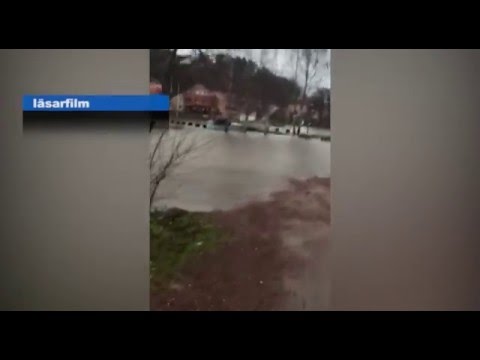 Stora översvämningar efter stormen Helga – SMHI utfärdar klass 3-varning