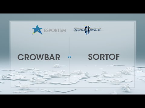 ESPORTSM 2016 - StarCraft II - Crowbar vs SortOf - Deltävling 1