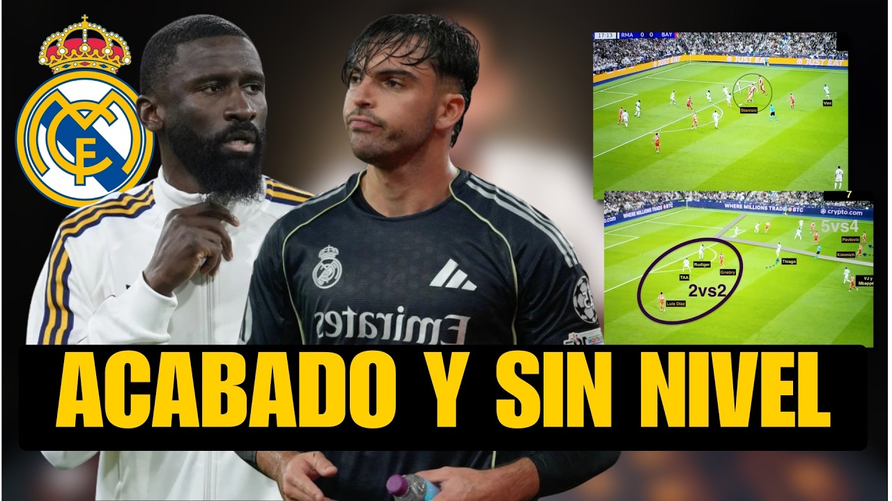ESTE ES EL GRAN DRAMA DEL MADRID: DEFENSA EN RUINAS Y FICHAJES URGENTES