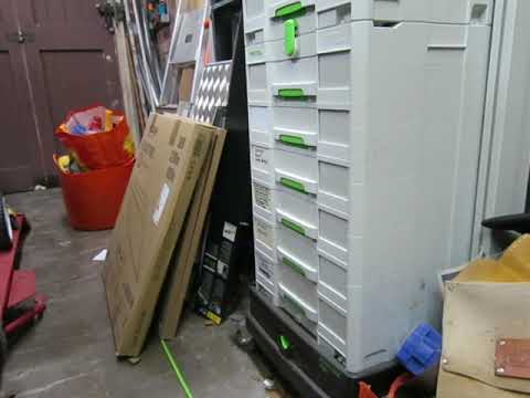 Modified festool systainer drawer stacks
