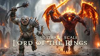 Ultimate LOTR Size Comparison 😱 Who Is the Biggest in Middle-earth?