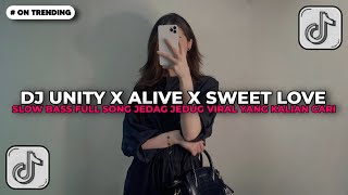 Download lagu DJ UNITY X ALIVE X SWEET LOVE SLOW BASS FULL SONG | DJ TIKTOK TERBARU 2026!! mp3
